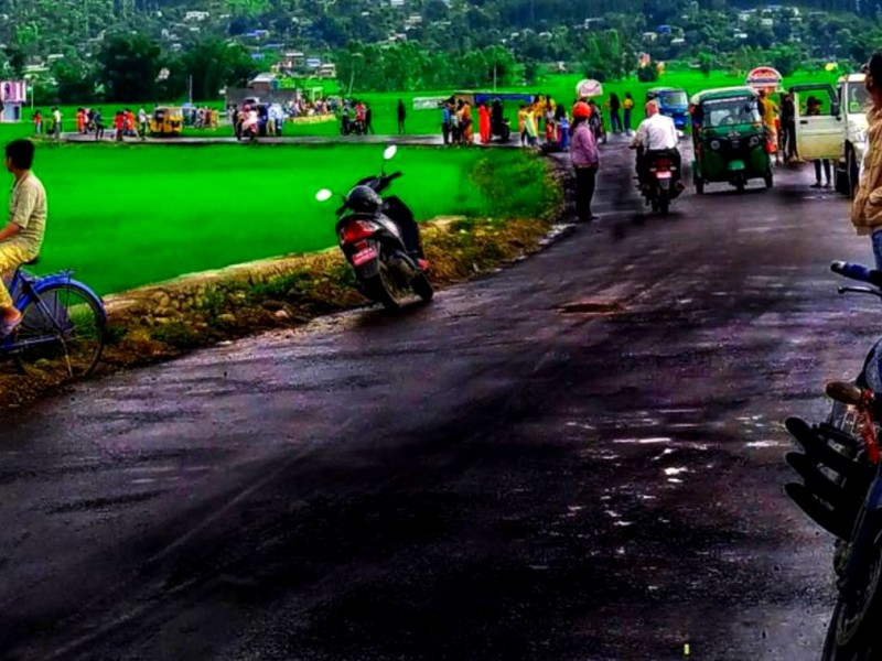 ट्रयाक खोलेको २८ वर्षपछि सडक कालोपत्र